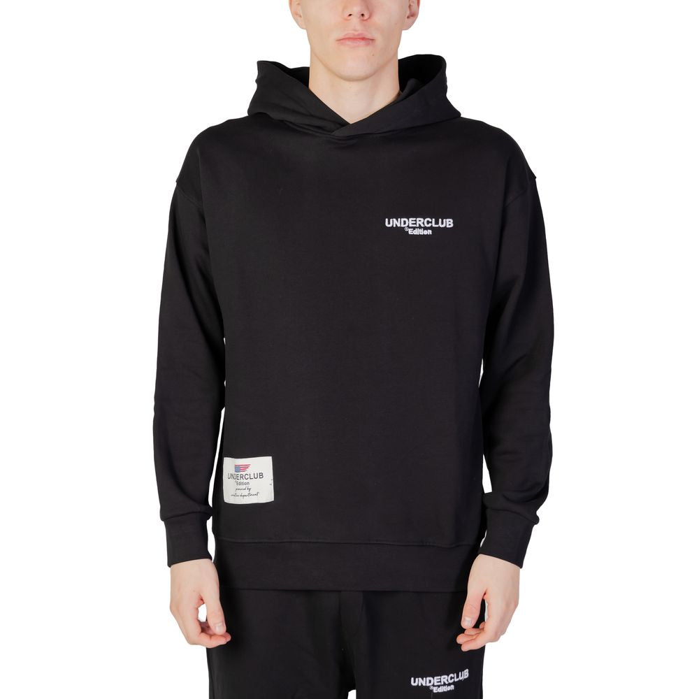 Underclub Black Cotton Hoody LUNESCAPE