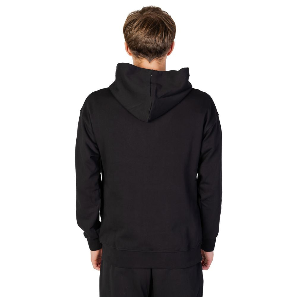 Underclub Black Cotton Hoody LUNESCAPE