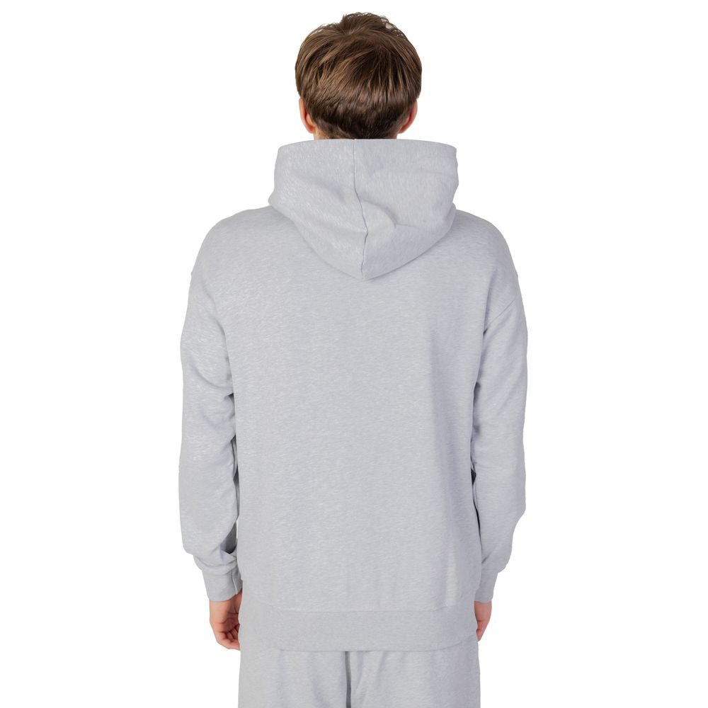 Underclub Gray Cotton Hoody LUNESCAPE