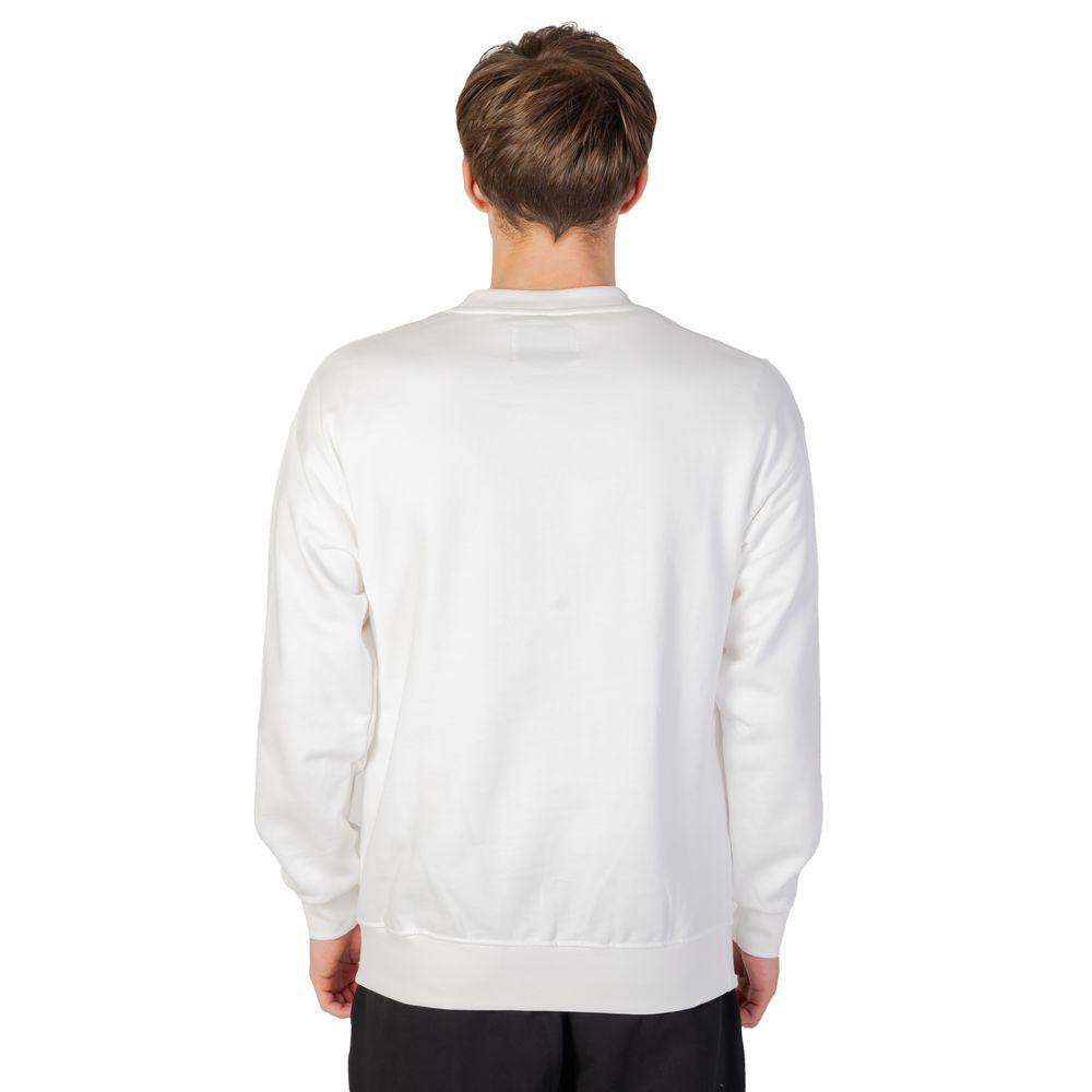 Underclub White Cotton Sweatshirt LUNESCAPE