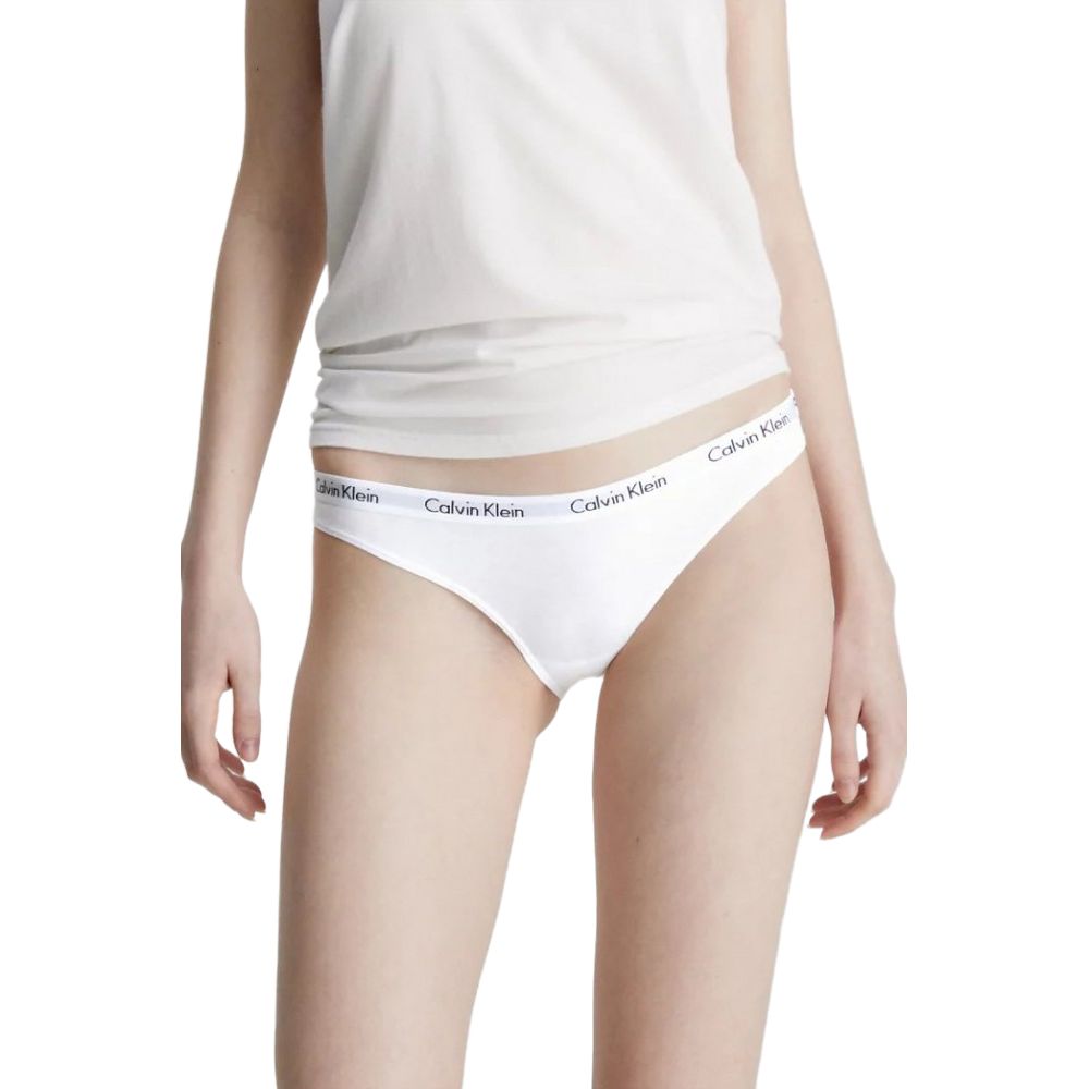 Calvin Klein Underwear White Cotton Panty LUNESCAPE