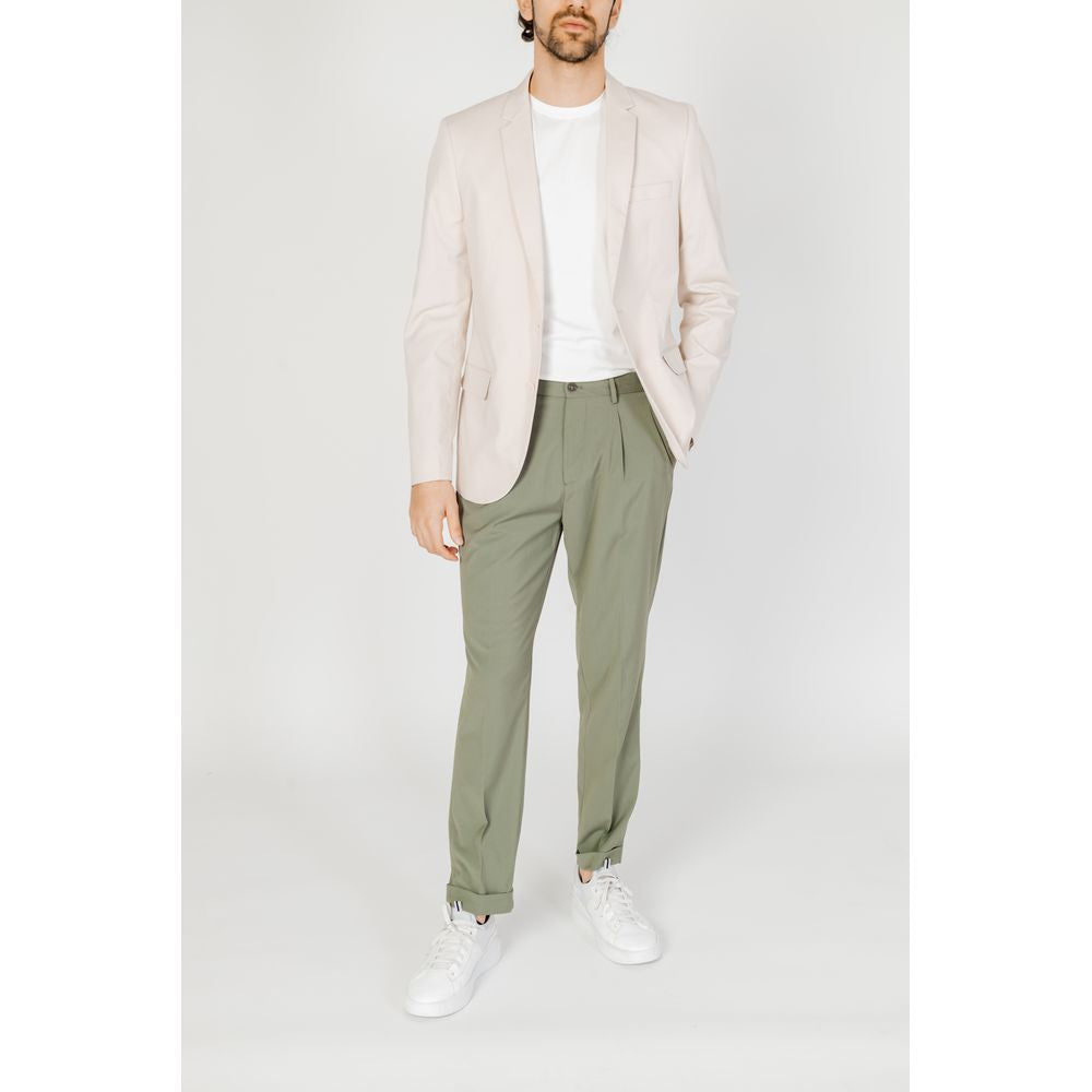 Antony Morato Cream Cotton Blazer LUNESCAPE