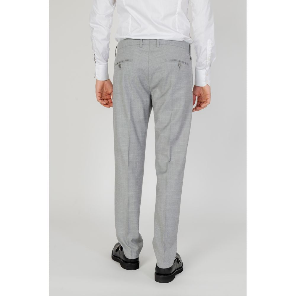 Antony Morato Gray Polyester Pant LUNESCAPE