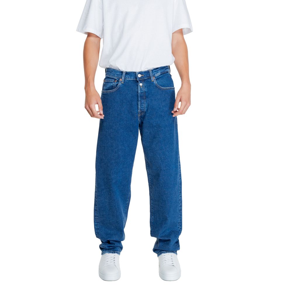 Replay Blue Cotton Relaxed Fit Jean LUNESCAPE