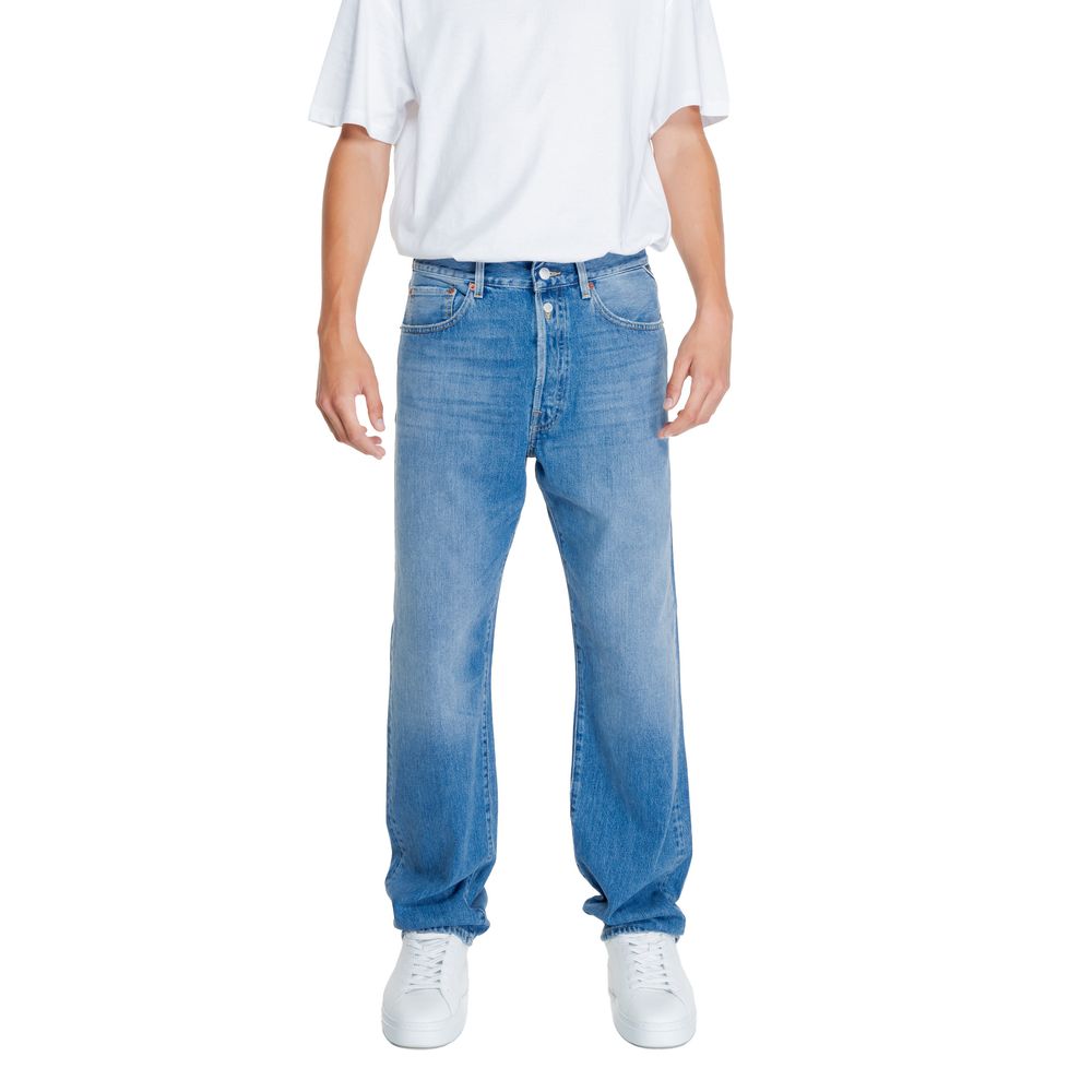 Replay Blue Cotton Relaxed Fit Jean LUNESCAPE