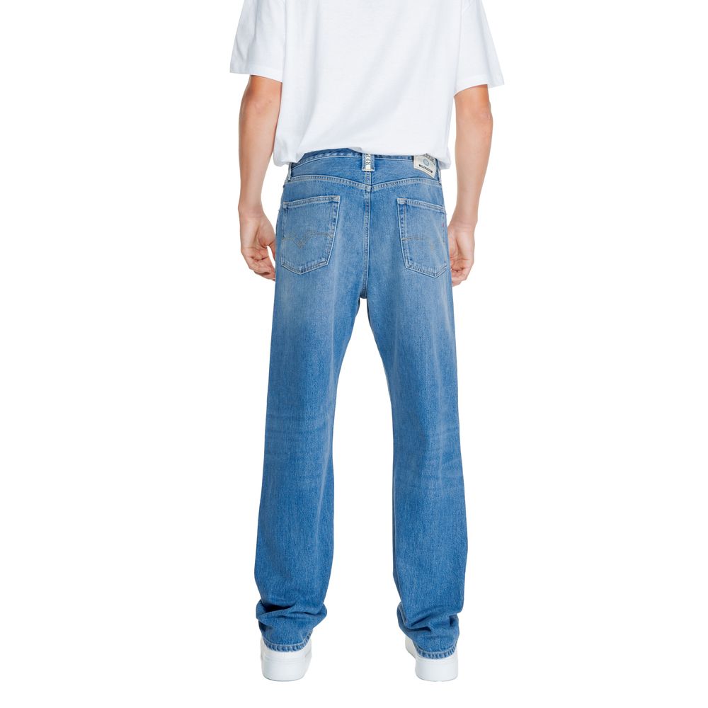Replay Blue Cotton Relaxed Fit Jean LUNESCAPE