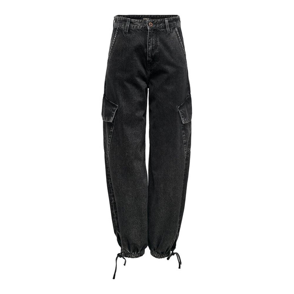 Only Black Cotton Boyfriend Jean LUNESCAPE