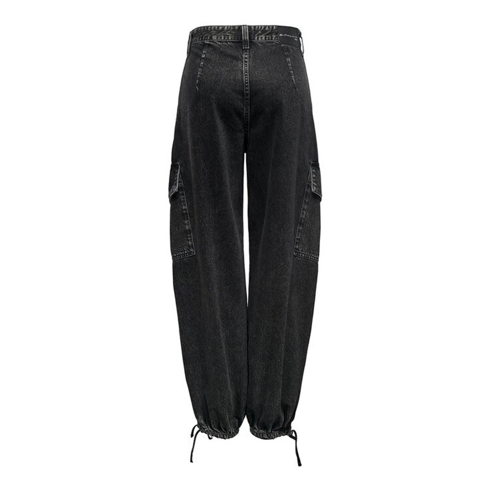 Only Black Cotton Boyfriend Jean LUNESCAPE