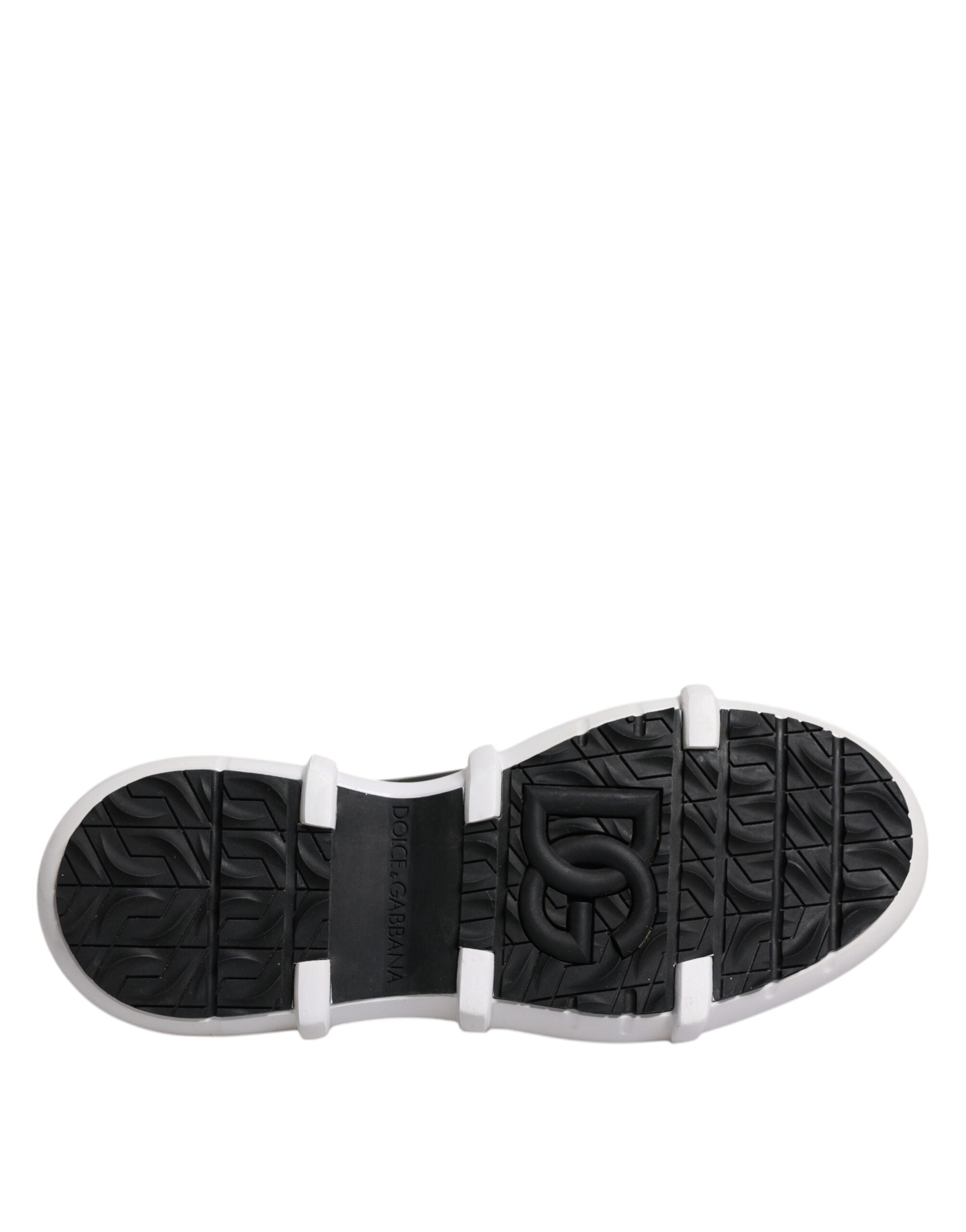 Dolce & Gabbana Black Nylon Galileo High Top Sneakers Shoes LUNESCAPE