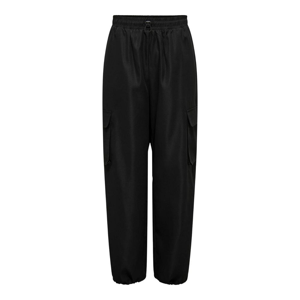 Only Black Cotton Pant LUNESCAPE