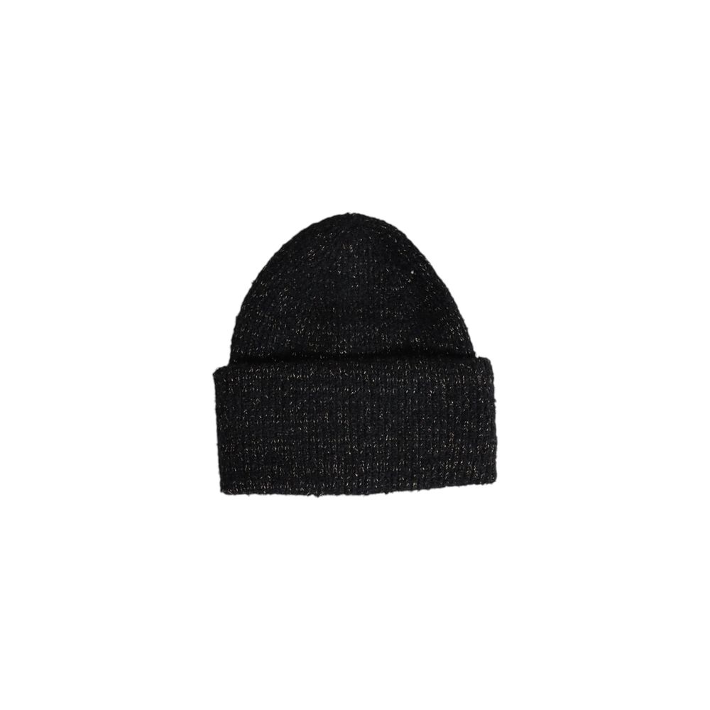 Pieces Black Recycled Polyester Cap (Baseball Hat)
