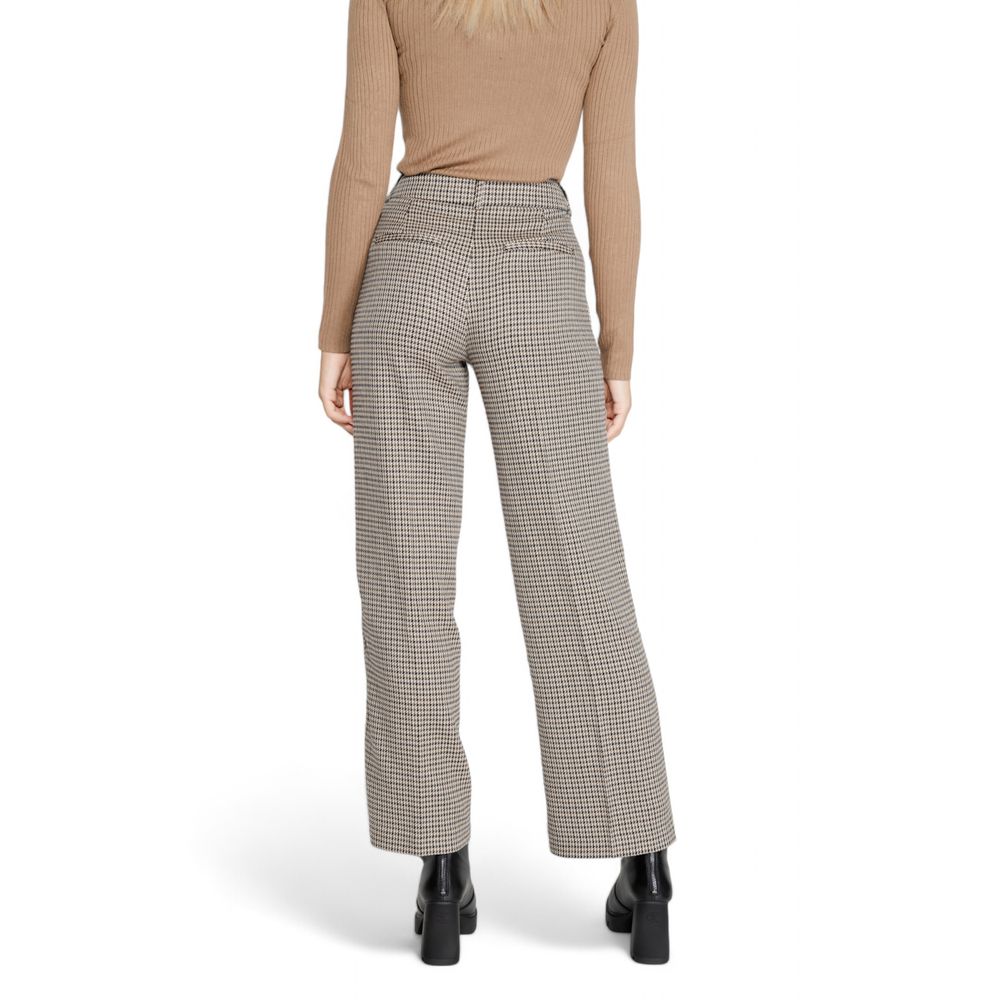Only Beige Polyester Pant LUNESCAPE