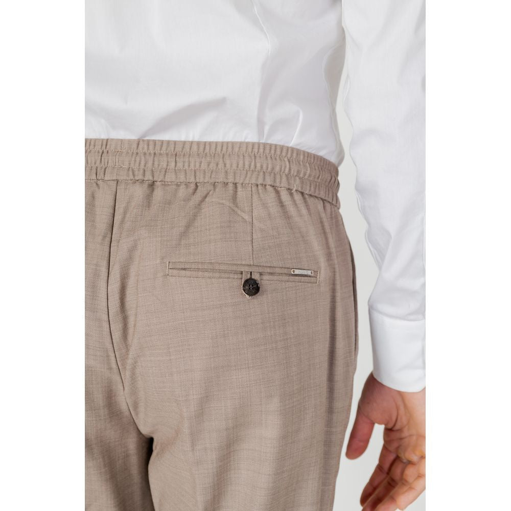 Antony Morato Beige Polyester Pant LUNESCAPE