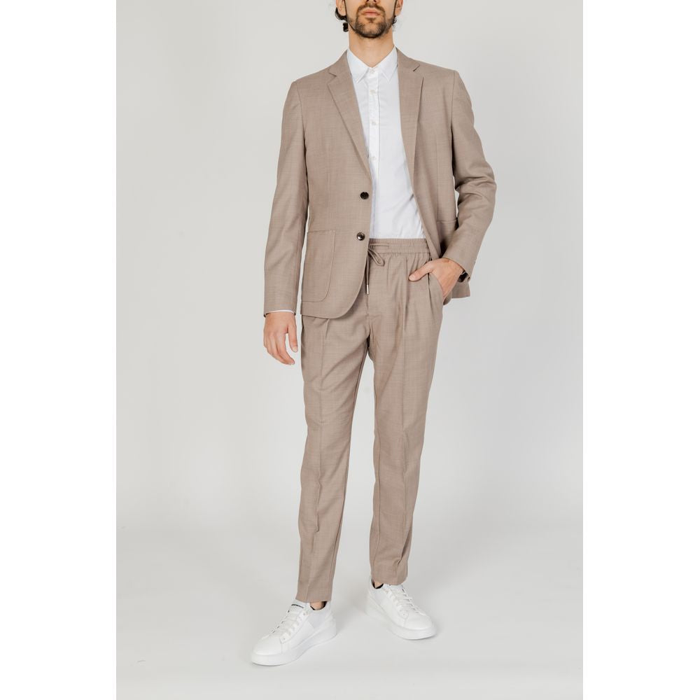 Antony Morato Beige Polyester Pant LUNESCAPE