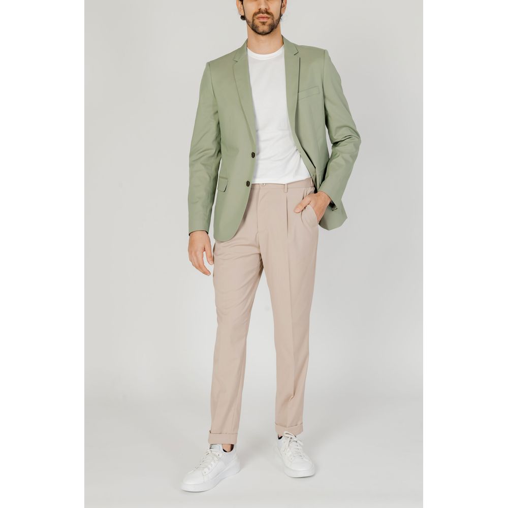 Antony Morato Beige Polyester Pant LUNESCAPE