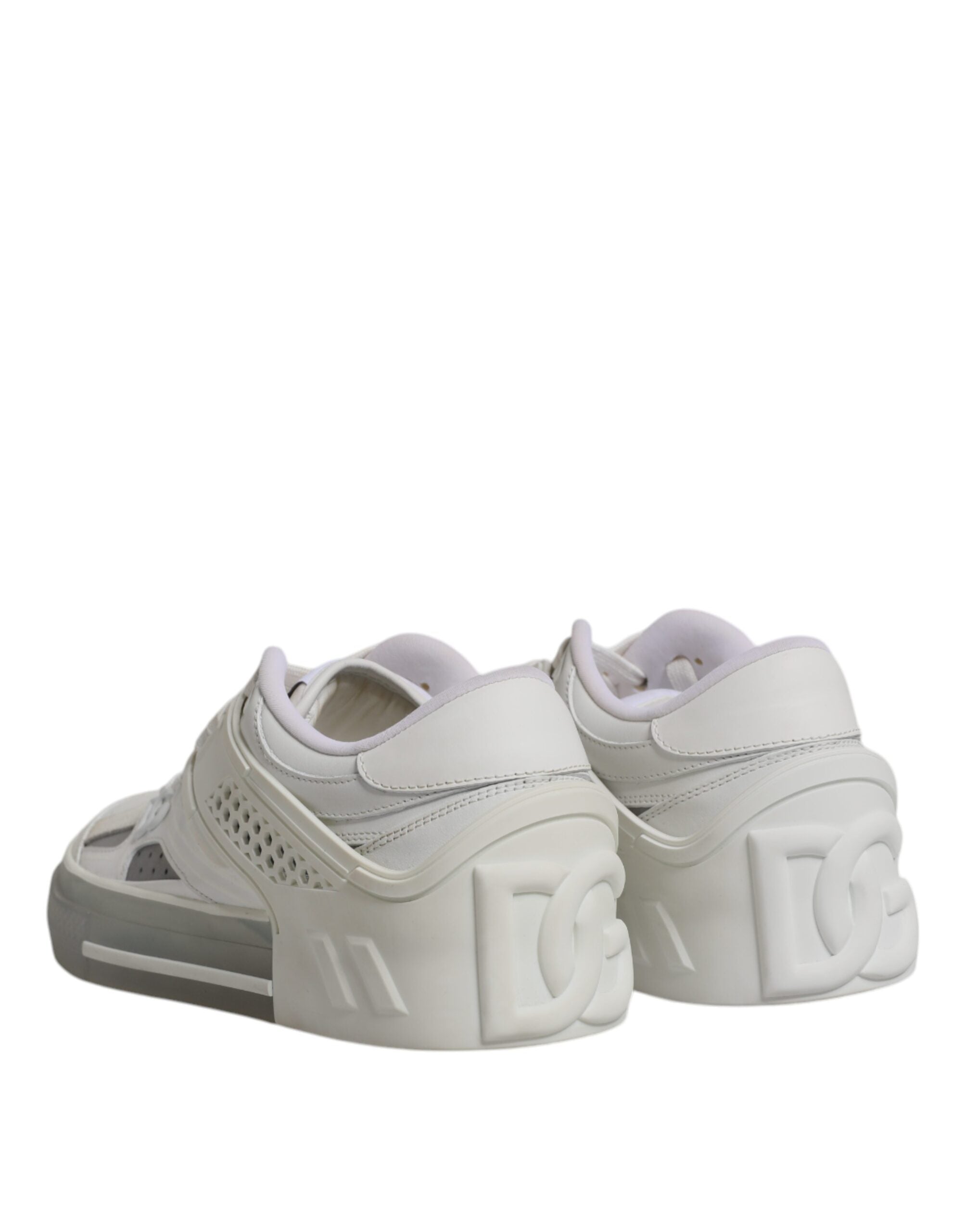 Dolce & Gabbana White DG Logo CUSTOM 2.Zero Sneakers Shoes LUNESCAPE