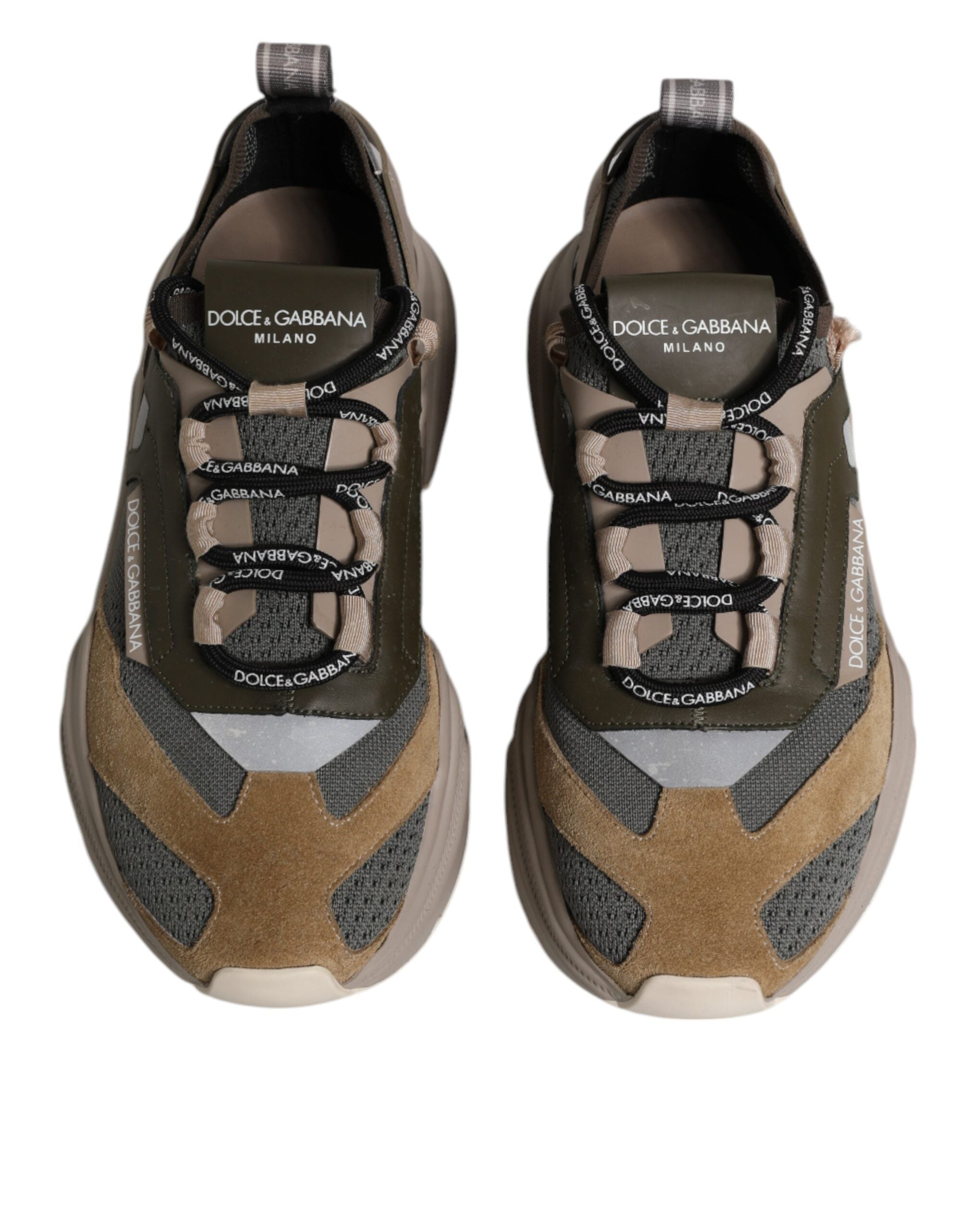 Dolce & Gabbana Multicolor Daymaster Low Top Sneakers Shoes LUNESCAPE