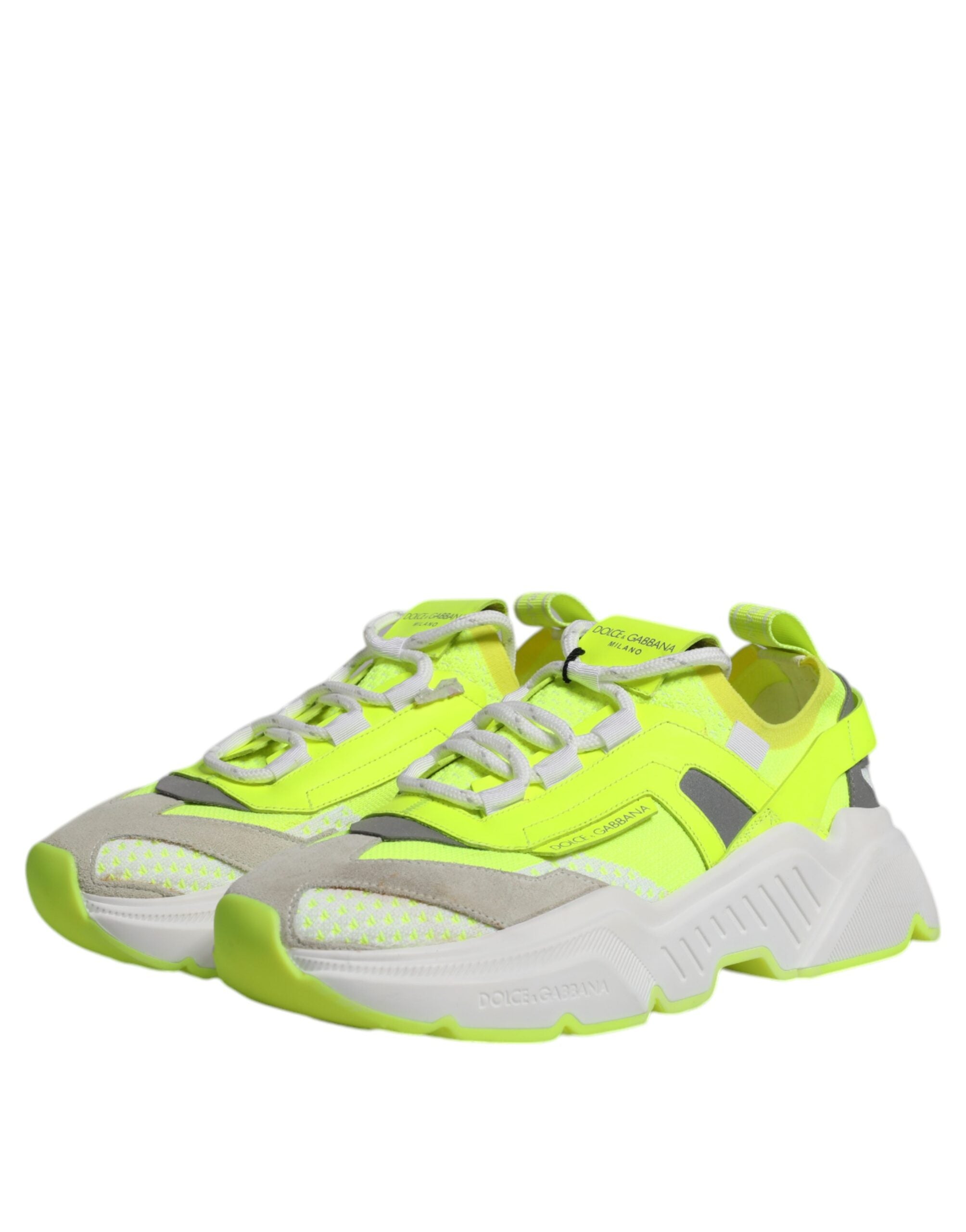 Dolce & Gabbana Multicolor Daymaster Low Top Sneakers Shoes LUNESCAPE