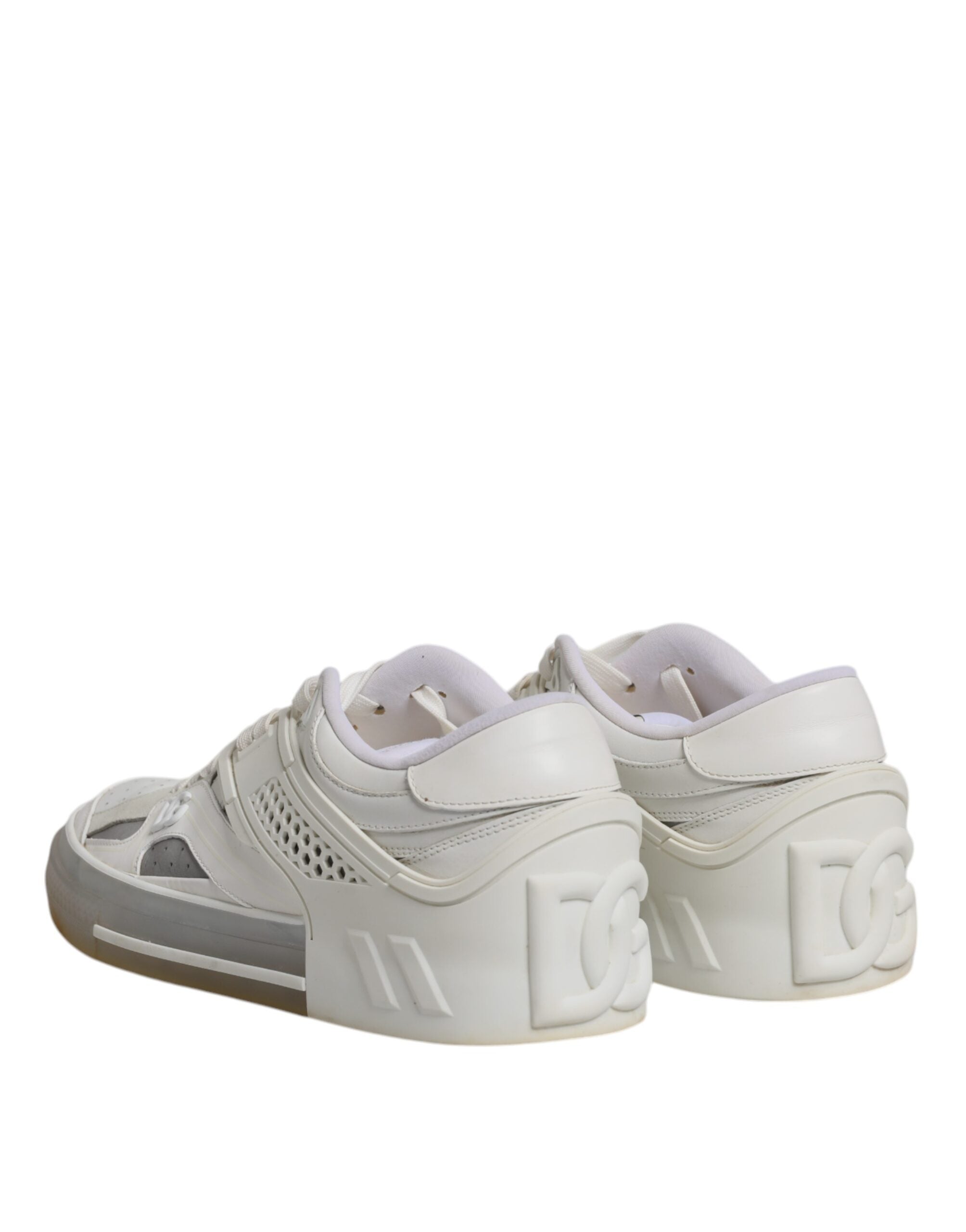 Dolce & Gabbana White DG Logo CUSTOM 2.Zero Sneakers Shoes LUNESCAPE