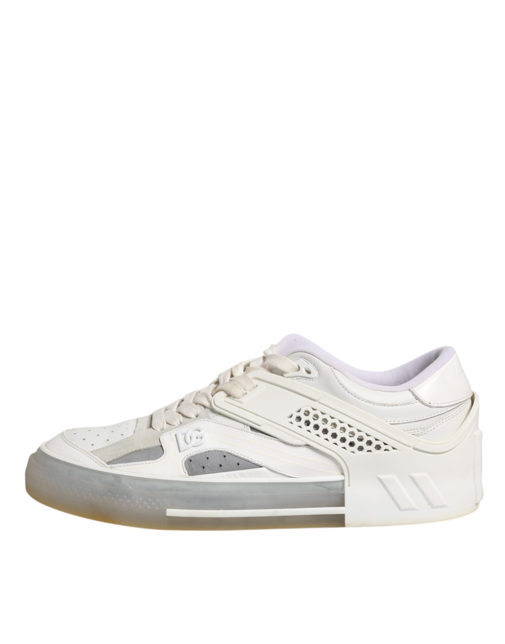 Dolce & Gabbana White DG Logo CUSTOM 2.Zero Sneakers Shoes LUNESCAPE