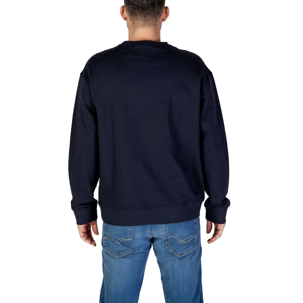 Refrigiwear Blue Cotton Sweatshirt LUNESCAPE