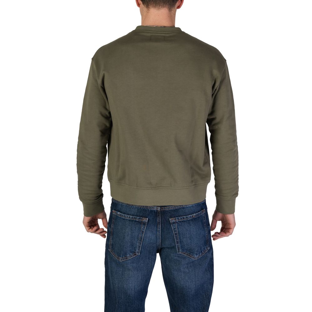 Refrigiwear Green Cotton Sweatshirt LUNESCAPE