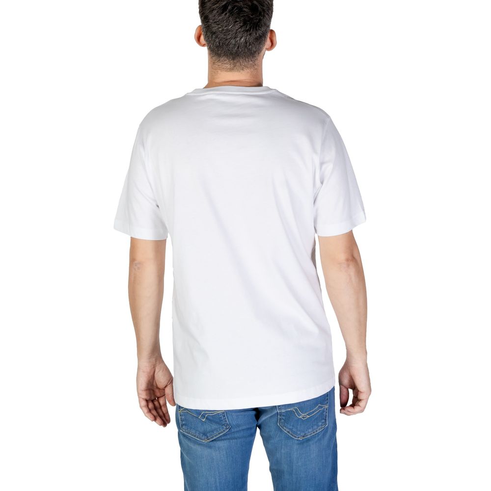 Refrigiwear White Cotton T-Shirt LUNESCAPE
