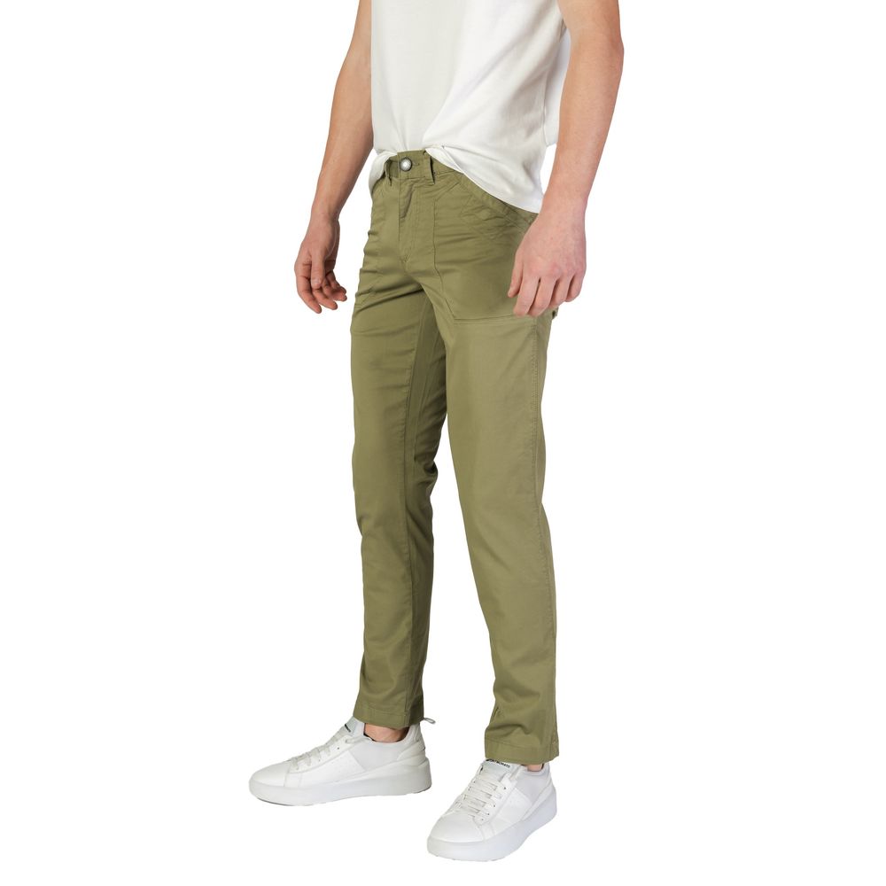 Refrigiwear Green Cotton Pant LUNESCAPE