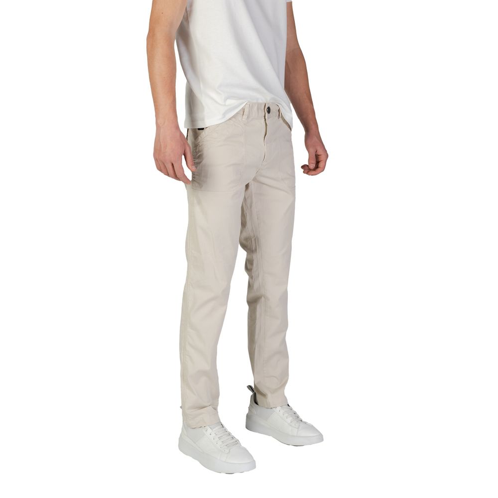 Refrigiwear Beige Cotton Pant LUNESCAPE