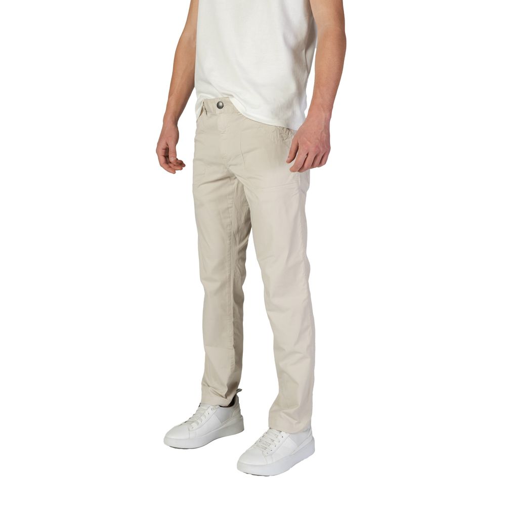 Refrigiwear Beige Cotton Pant LUNESCAPE