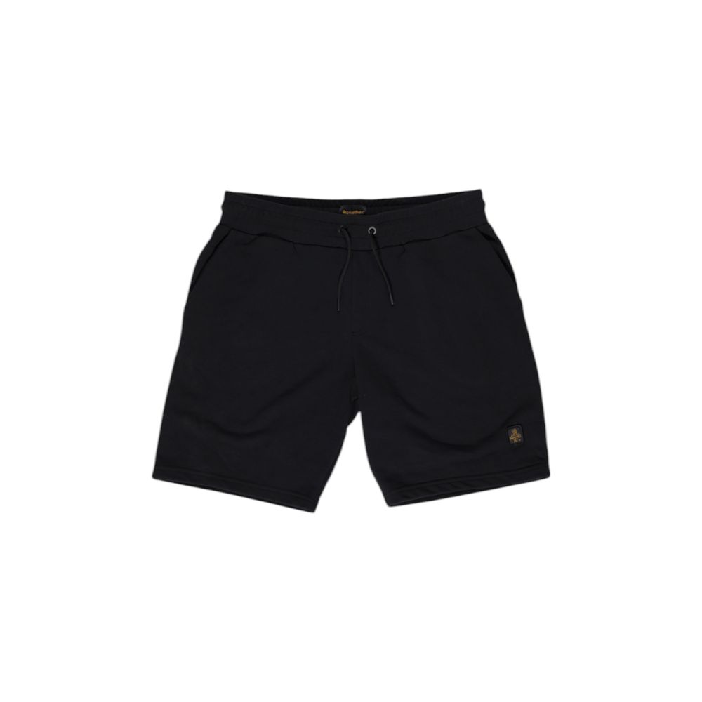 Refrigiwear Black Cotton Bermuda LUNESCAPE