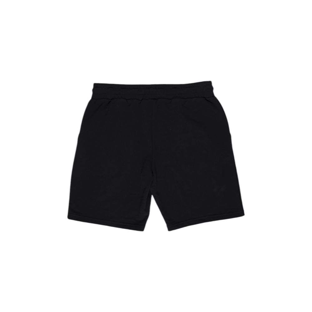 Refrigiwear Black Cotton Bermuda LUNESCAPE