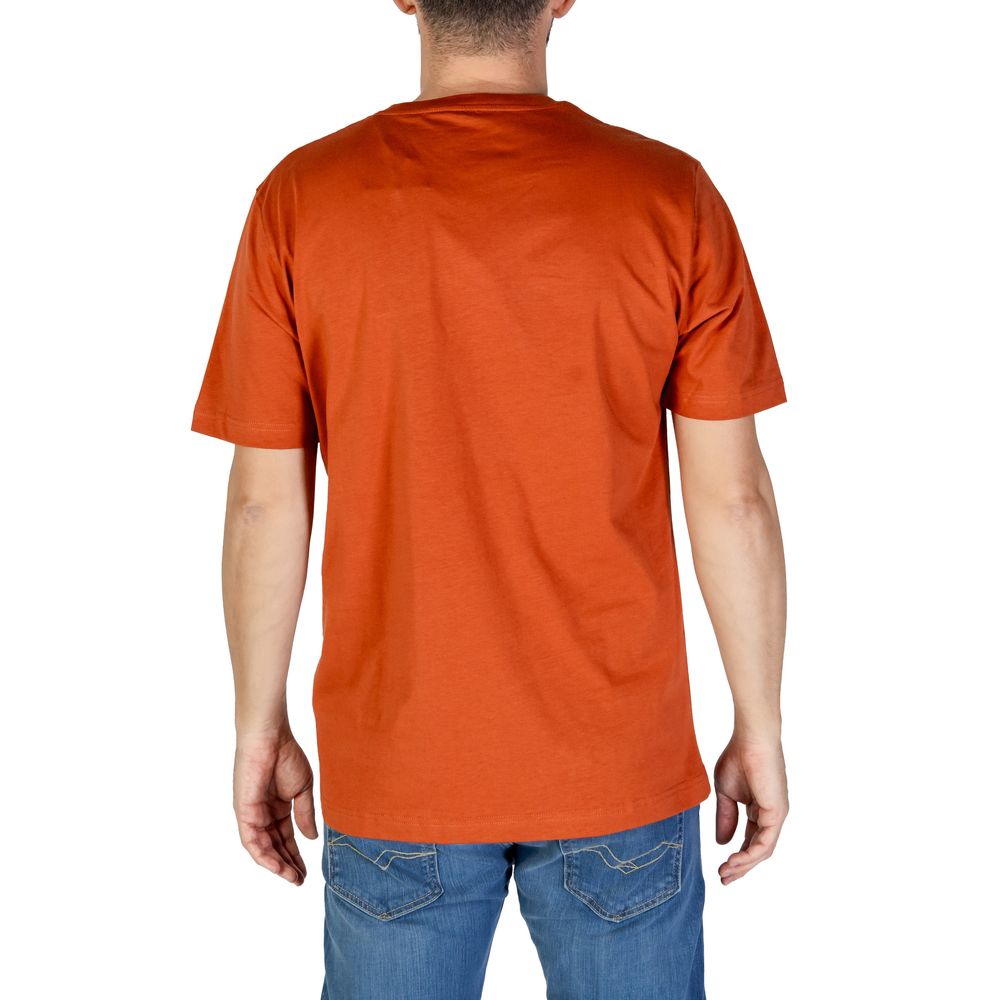Refrigiwear Red Cotton T-Shirt LUNESCAPE