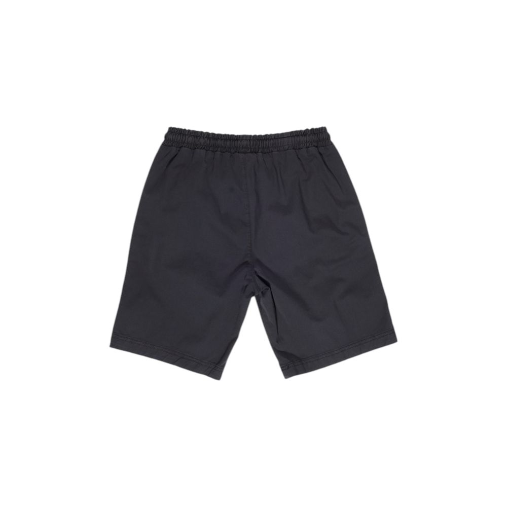 Refrigiwear Black Cotton Bermuda LUNESCAPE
