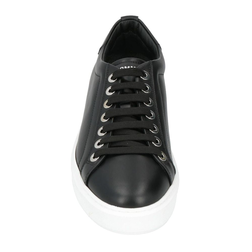 Les Hommes Black Calfskin Men Sneaker LUNESCAPE