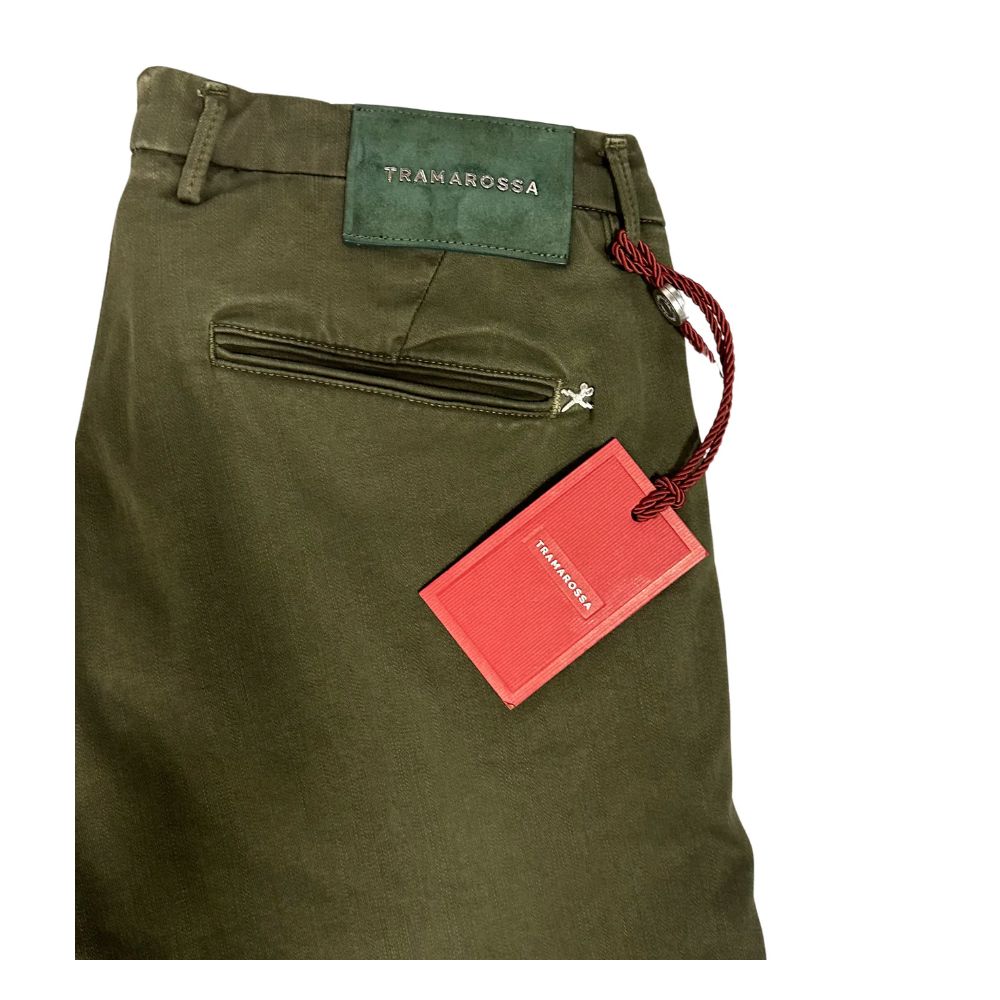 Tramarossa Green Cotton Jeans & Pant LUNESCAPE