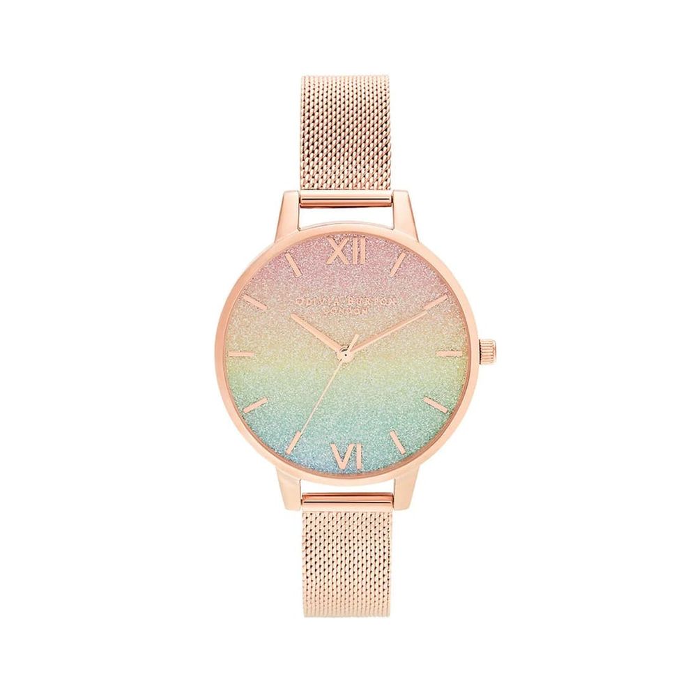 Olivia Burton Multicolor Stainless Steel Watch LUNESCAPE