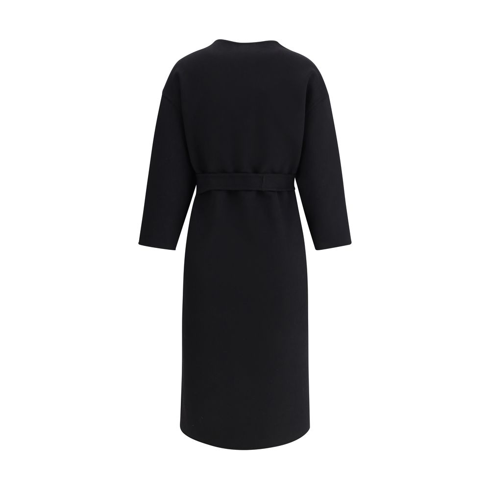 Aftercoat Knotted long Coat LUNESCAPE