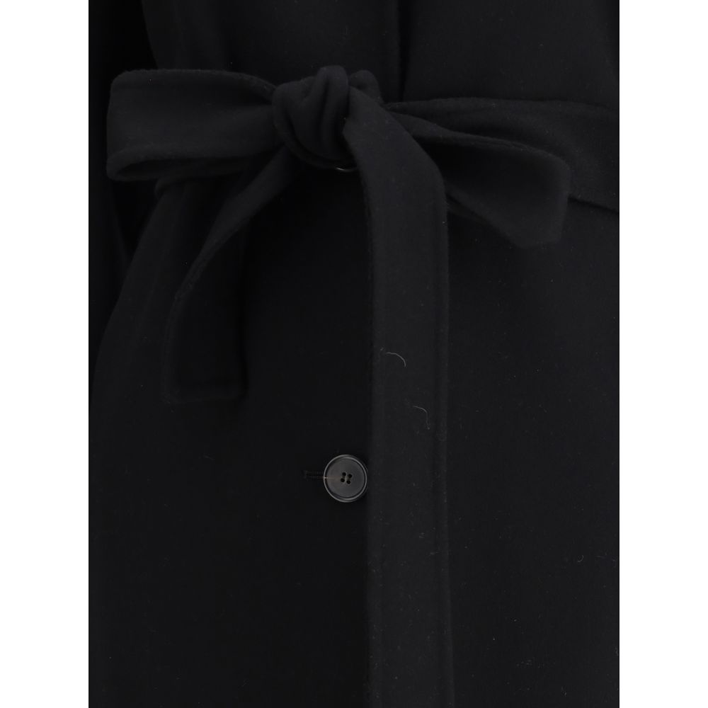 Aftercoat Knotted long Coat LUNESCAPE