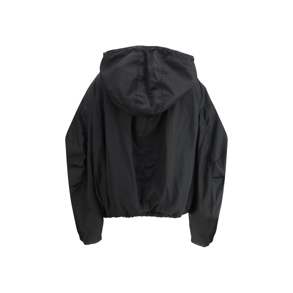 The Attico Nylon Windbreaker Jacket LUNESCAPE