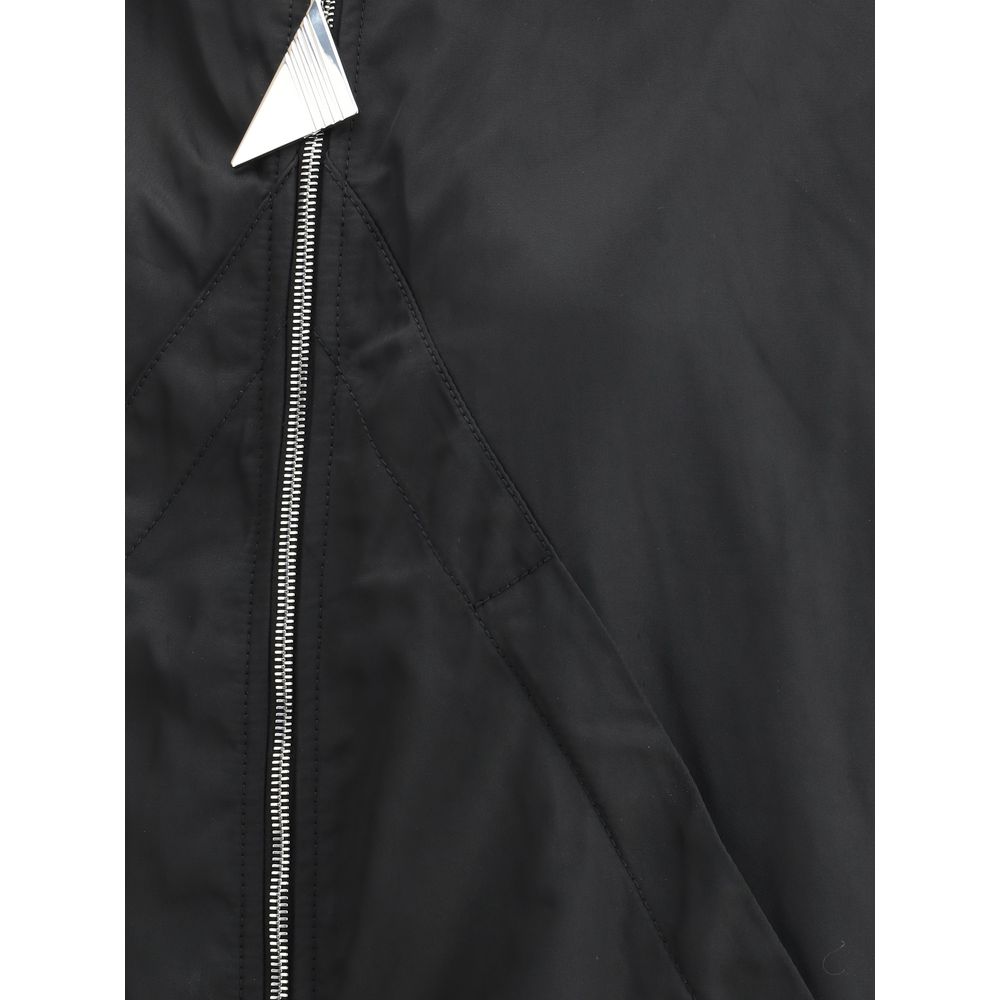 The Attico Nylon Windbreaker Jacket LUNESCAPE