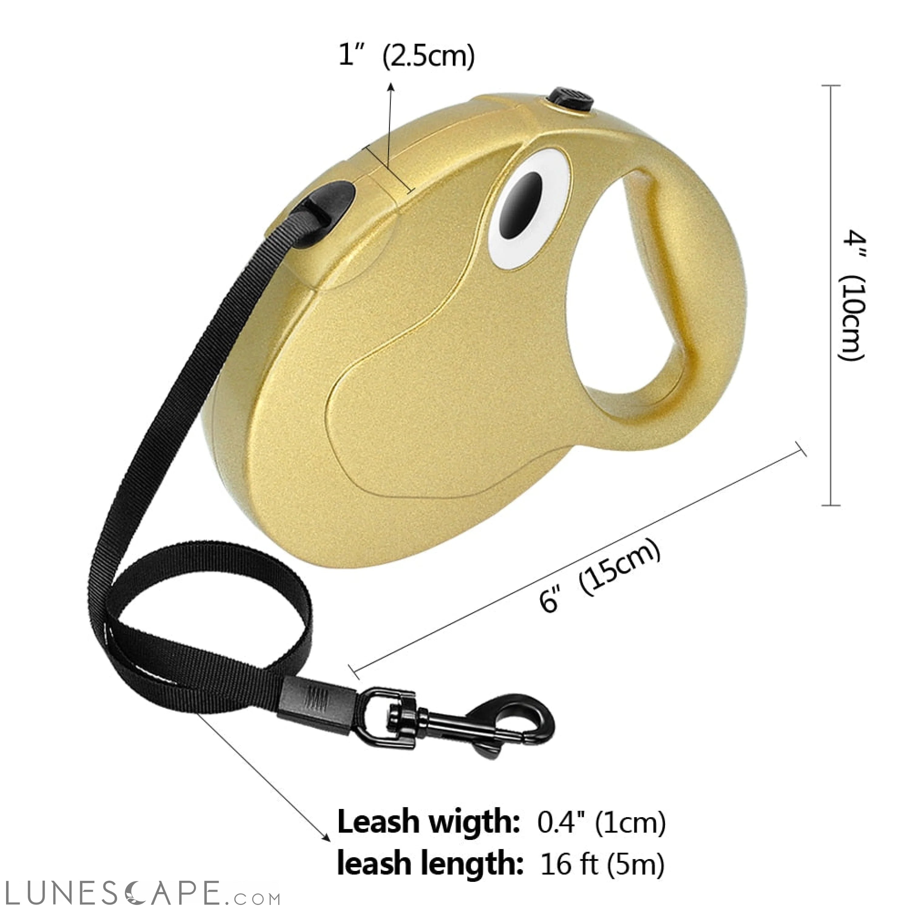 5m Retractable Dog Leash Running Automatic LUNESCAPE