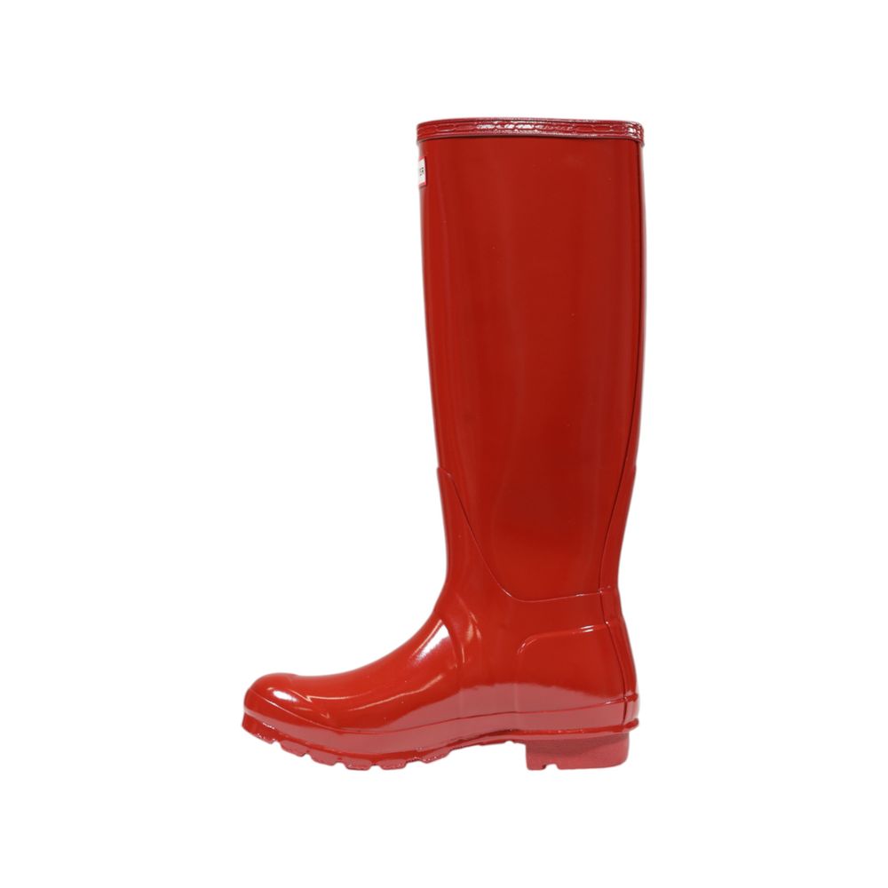Hunter Red High Gloss Rain Boot LUNESCAPE