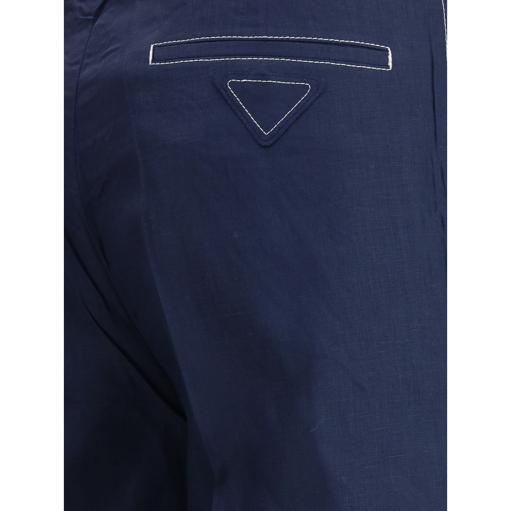 Prada Linen Pants LUNESCAPE