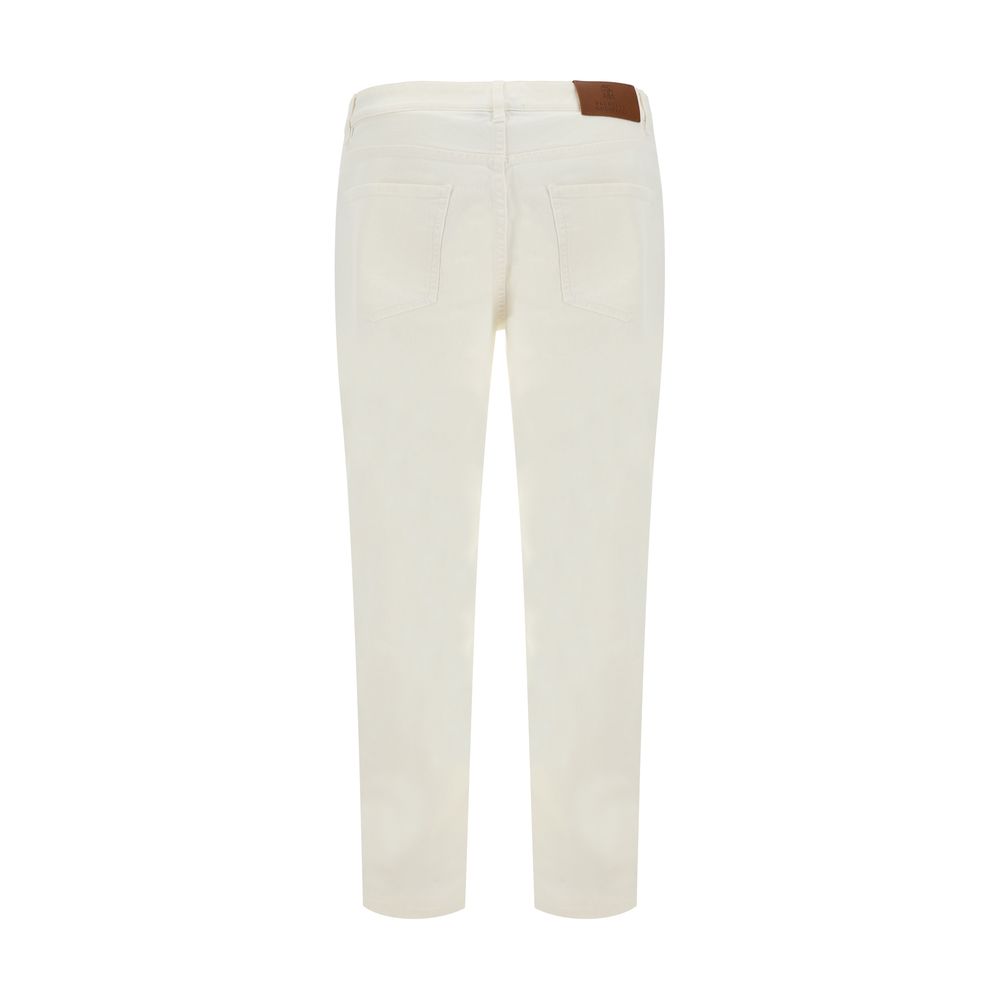 Brunello Cucinelli Jeans with turn-up hem LUNESCAPE
