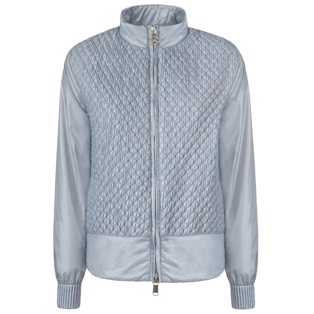 People Of Shibuya Light Blue Nylon Women Jacket LUNESCAPE