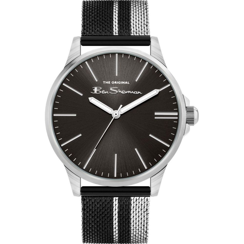 Ben Sherman Black Stainless Steel Watch LUNESCAPE