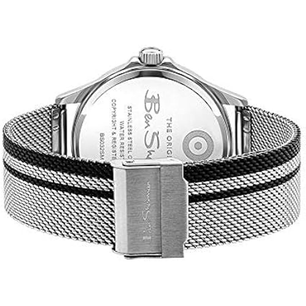 Ben Sherman Gray Stainless Steel Watch LUNESCAPE