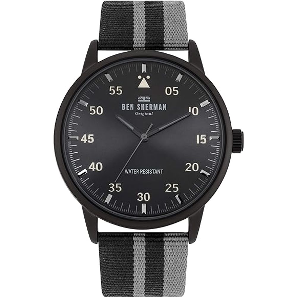 Ben Sherman Gray Fabric Watch LUNESCAPE