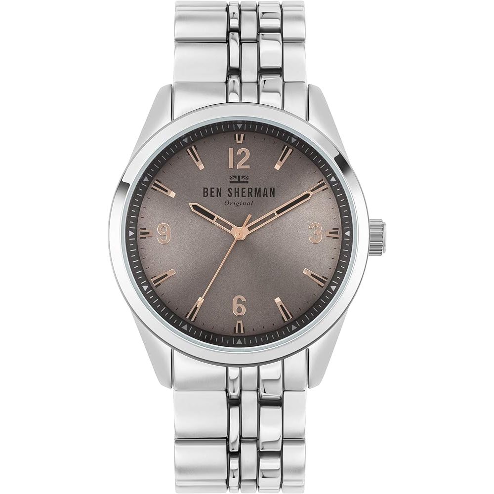 Ben Sherman Gray Stainless Steel Watch LUNESCAPE